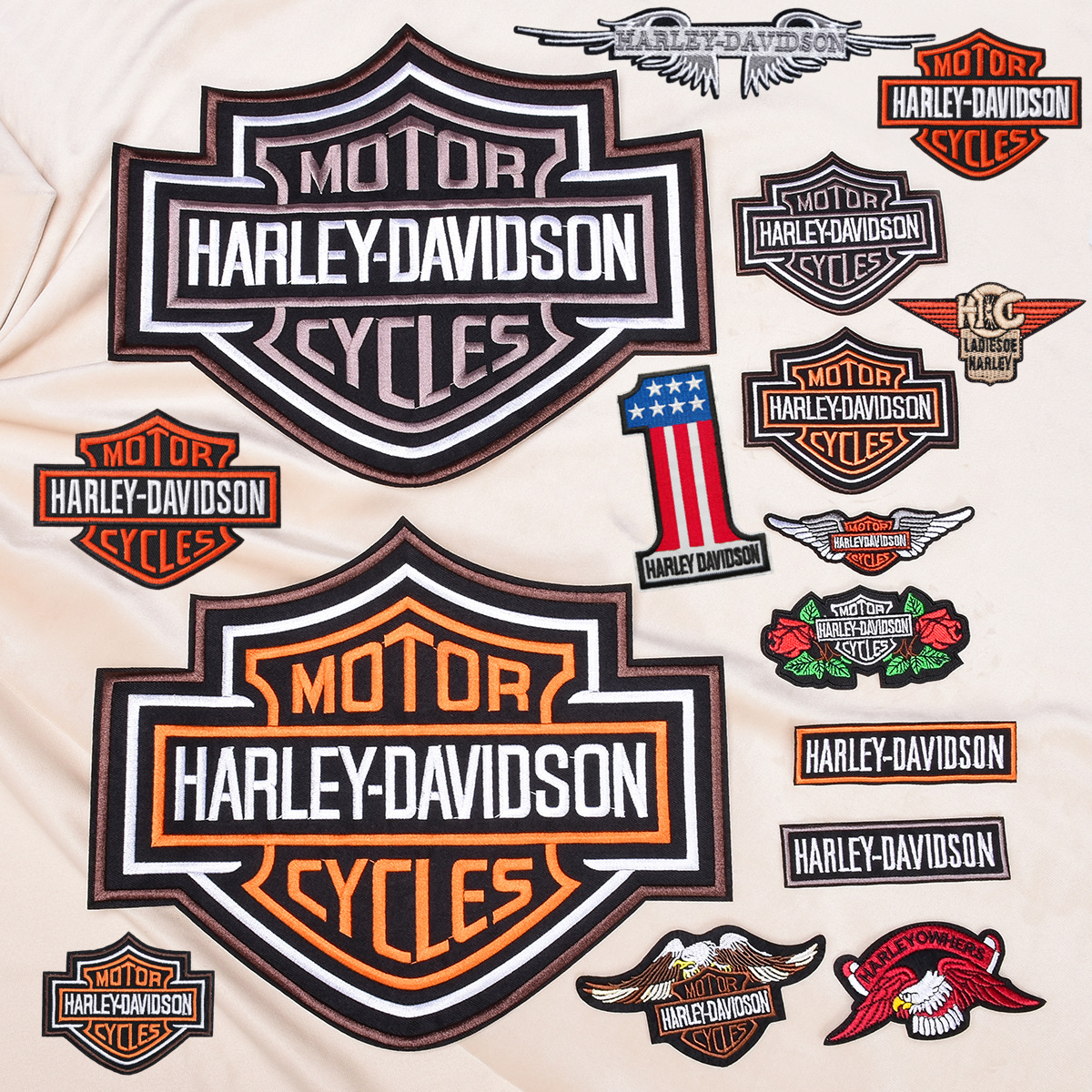 Wholesale letter embroidery cloth stickers DIY Patches
