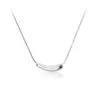 Wholesale PVD Coated Real Gold Plated 18K Gold Solid Color 304 Stainless Steel IG Style Simple Style Waterproof Non Tarnish 304 Stainless Steel Necklace