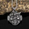 oly-f5a407a1cf8c332ef724d1bb5102ea47 Wholesale Fashion Niche Titanium Steel Necklace Men's Personality Punk Trend Chain Light Luxury Hip-Hop Pendant Accessories Cross-Border Hot Selling