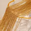 Wholesale Ion Plating (IP) 18K Gold Plated Chain 304 Stainless Steel Simple Style Waterproof Non Tarnish 304 Stainless Steel Necklace