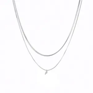 White Gold Color Double Layer / P