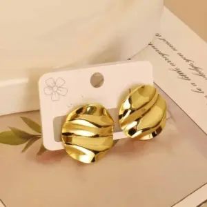 Gold Earrings048 / 18k