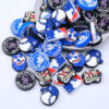Wholesale Baseball silicone beads