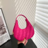 Wholesale Solid Color Elegant Women's Bag Stone Pattern Underarm Bag