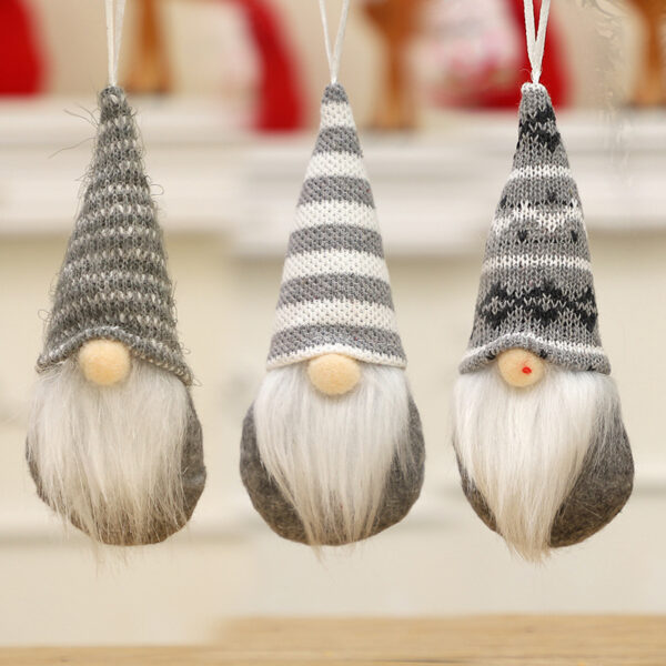 oly-f5ee9b8429e3eed076977bf954155578 Wholesale Christmas Decoration Creative Knitted Small Doll Decoration