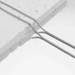 1.5mm Steel Color Keel Chain / 55 5cm Extension Chain