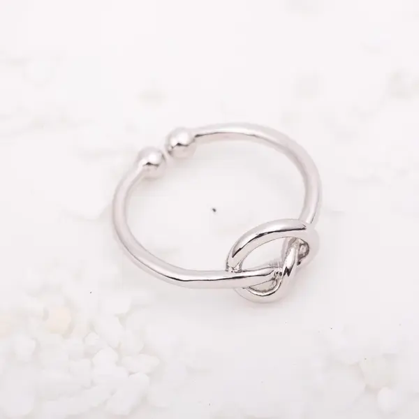 Wholesale Copper Plating Geometric No Inlaid Copper Rings
