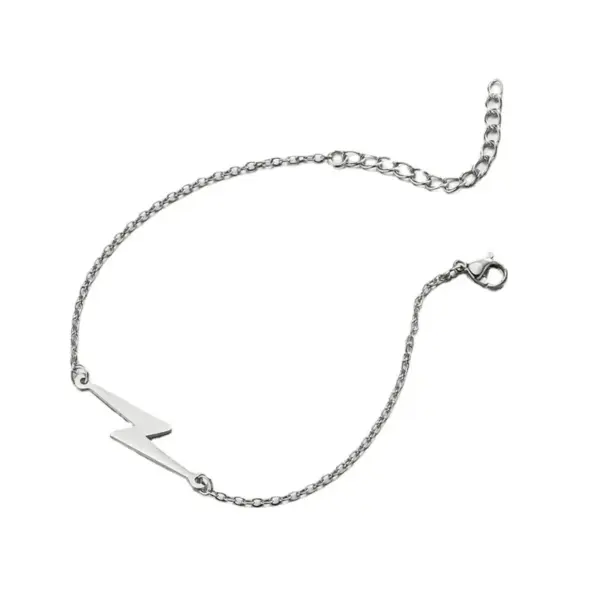 PVD Coated 18K Gold Real Gold Plated Star Heart Shape Lightning 201 Stainless Steel Fashion Waterproof Non Tarnish 201 Stainless Steel Bracelets