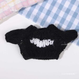 Rx130 sweater-black clothes and white heart picture