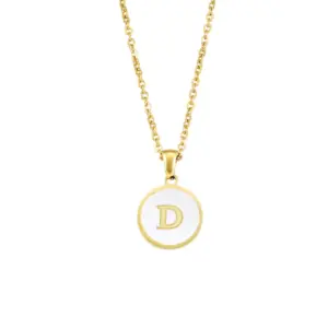 Letter D / 18K Furnace Real Gold