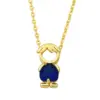 Copper Plating Cartoon Character Necklace