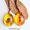 Wholesale True Live Insect Specimen Amber Pendant