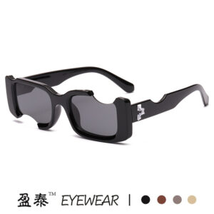 Wholesale New European and American Personality Notch Sunglasses Street Shot Trendy Sunglasses Cross-border Fashion Men's and Women's Sunglasses