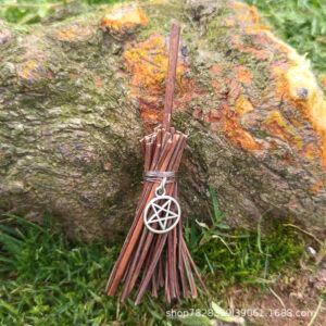 Branch broom + pentagram / 10cm