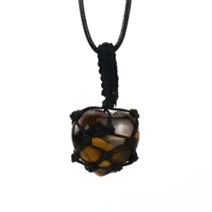 Black Woven Tiger Stone (2.5cm)