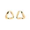 Wholesale Irregular Earrings Earrings Women's Ins Style Simple Elegant Triangle Exaggerated European and American Geometric Earrings