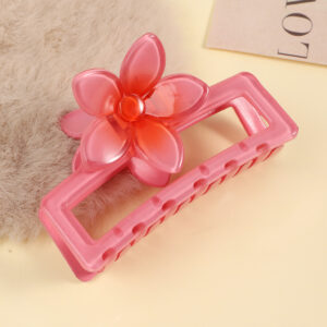 Square flower jelly red