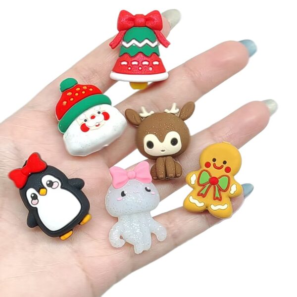 oly-f684631b8a15c7776823b2784b60db6e Wholesale Christmas cartoon silicone bead string