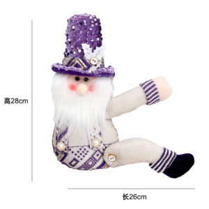 Purple curtain buckle for the elderly