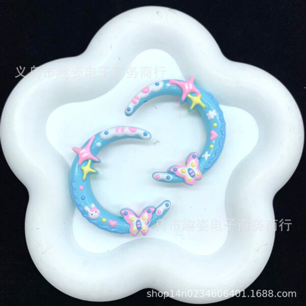 Wholesale Moon frame beaded