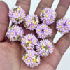 Wholesale TK Cross-border Heavy Industry Clay Daisy Bee Flower Ball DIY Beaded Pen Phone Chain Keychain Car Pendant and Other Accessories