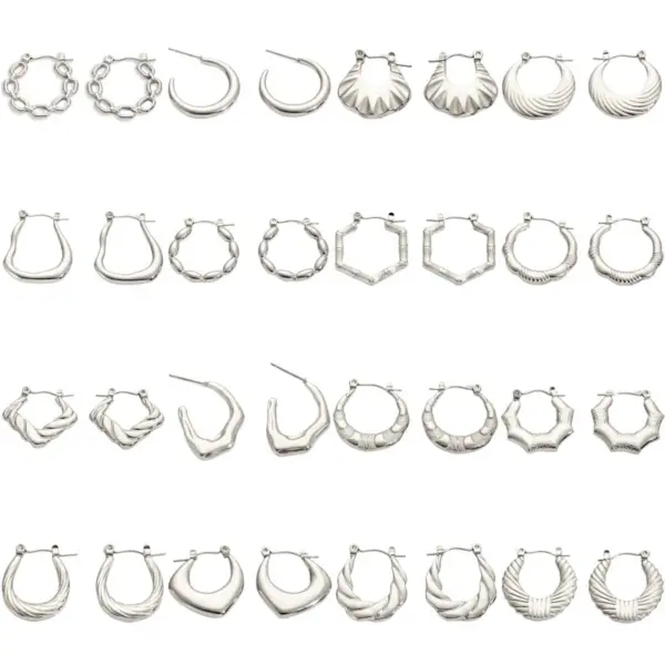 Wholesale 1 Pair Simple Style Solid Color Plating Titanium Steel Earrings