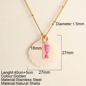 Shell Pink Fish