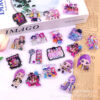 Wholesale 10pcs/pack Cute Cartoon Girl Jewelry Pendant Acrylic DIY Accessories