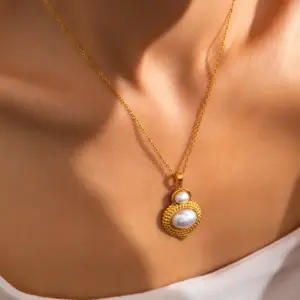 Gourd Pearl Necklace