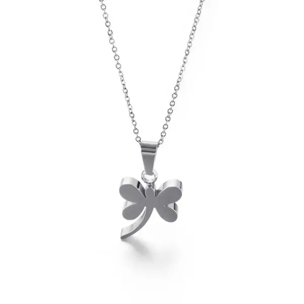 Wholesale Korean Version Of Simple Jewelry Wholesale Cute Dragonfly Pendant Necklace