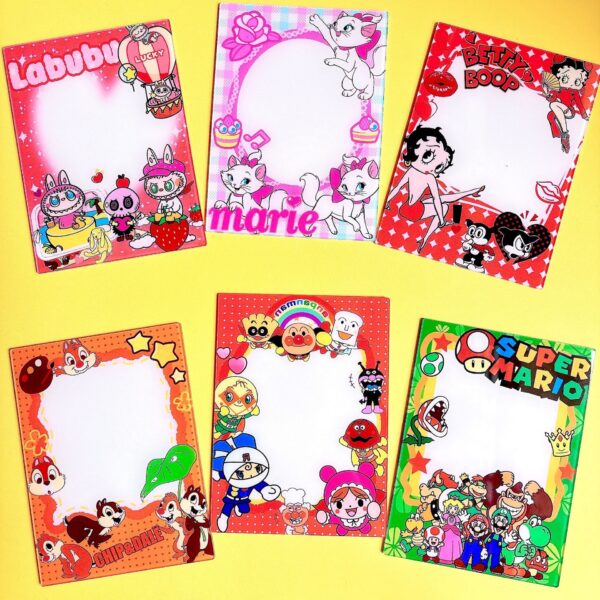 Wholesale New Acrylic Writing Board Message Board Sanrio One Piece Rainbow Bear Cross-Border Tk Us and Japan Version Hot 15cm