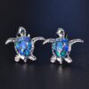 oly-f6f63c4d6f8ca4408ba025a93f61a294 Wholesale Yansheng AliExpress Amazon platform hot Aobao tortoise multi-color earrings exquisite earrings factory outlet