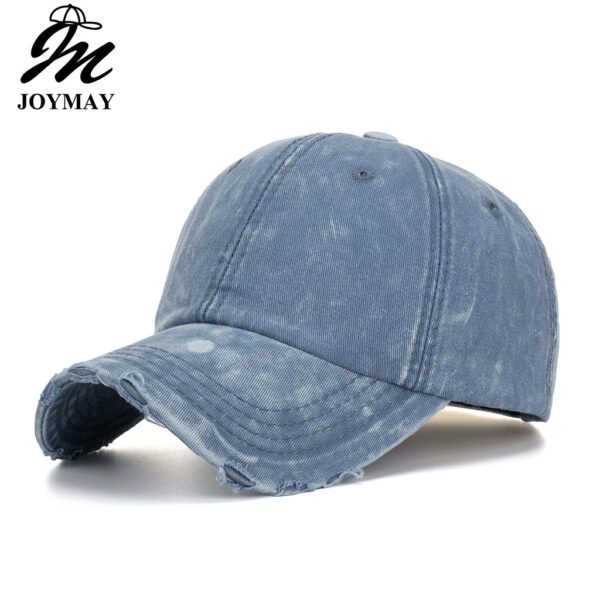 Wholesale Amazon AliExpress cross-border supply hat Denim washed baseball cap light board casual baseball cap B937