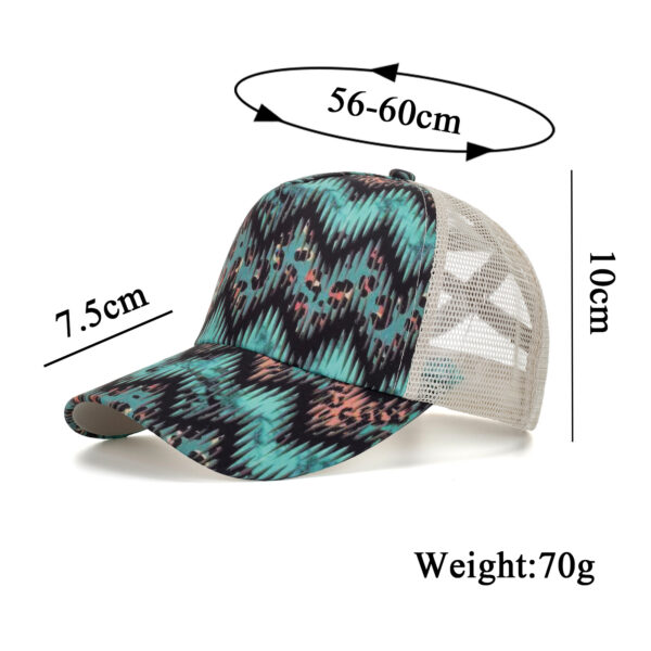 Wholesale Cross-border AliExpress Amazon ebay new wave horizontal cross mesh cap baseball cap sun hat B1061