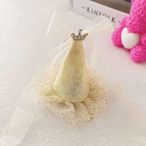 Sequin Apricot Hat-Hairpin