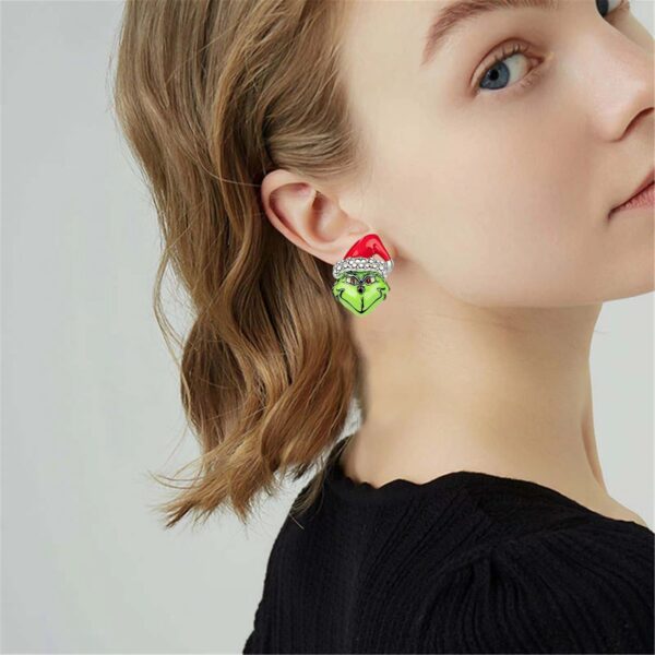 Wholesale Christmas Monster Earrings