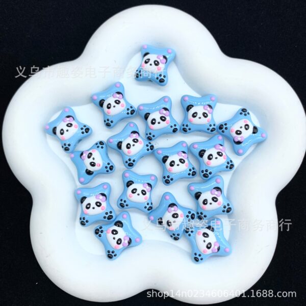 Wholesale Panda Bear Cookie Beads