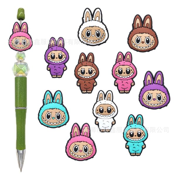 Wholesale Cartoon Image Glue Pen Beads Pen Beads Focus Beads