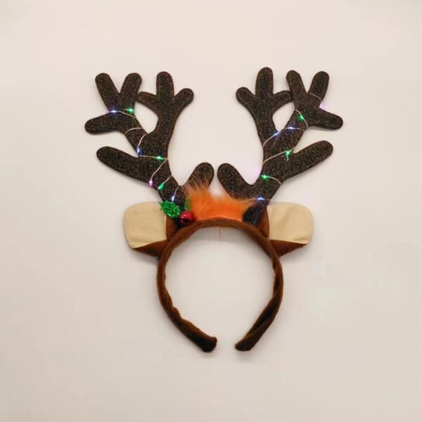 Wholesale Christmas big antler elk headband