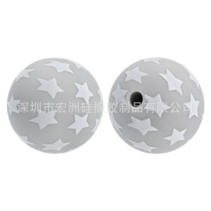 5 gray background stars / 15mm (other sizes can be customized)