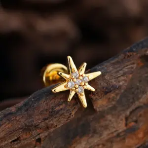 3383 Gold / Ear Studs