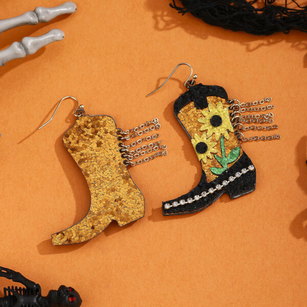 Wholesale Amazon's Best-Selling Earrings, Retro Ethnic Style Jewelry, Long Earrings, Slimming and Elegant, Niche Pendants