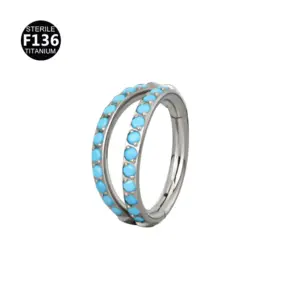 Turquoise / 1.2*8mm
