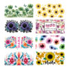Wholesale Colorful sunflower 16oz Cup UV DTF Wrap