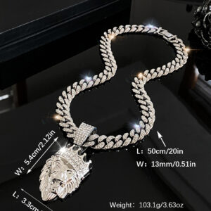 Silver (pendant + chain)