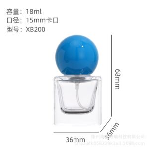 18ml XB200 silver nozzle blue ball cover; transparent