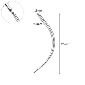 Bent Rod External Thread 1.2*1.6