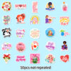 oly-f78c11001f55aed1af596949a2b25448 Wholesale 50 pieces I LOVE YOU MOM stickers Happy Mother's Day flowers bouquet baking cake label stickers
