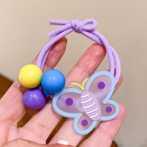 Purple hair rope 1 (soft rubber)