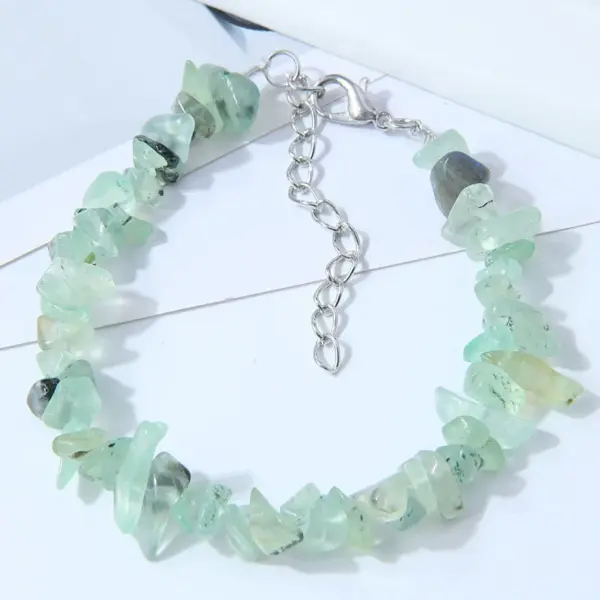 Women's Gravel Healing Geometric Bracelets Healing Crystals Jewelry